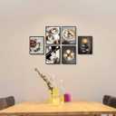 ACIYQHI Coffee Wall Art Bar Art Posters Dining Room Wall Decor,Vintage Kitchen Restaurant Aesthetics Decorations Set of 6 (8x10inch,Unframed).