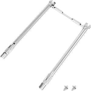 69785 18"Grill Burner for Weber Spirit I & II & GS4 Spirit II 200 Series, Spirit E-210, E-220, Spirit S-210, S-220 Gas Grills with Up Front Control, 304 Stainless Steel for Weber Spirit Grill Parts