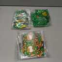 Aurelema 42 Pcs St. Patrick's Day Accessories Shamrock Necklace Clover Green Paper Eyeglasses Irish Photo Prop