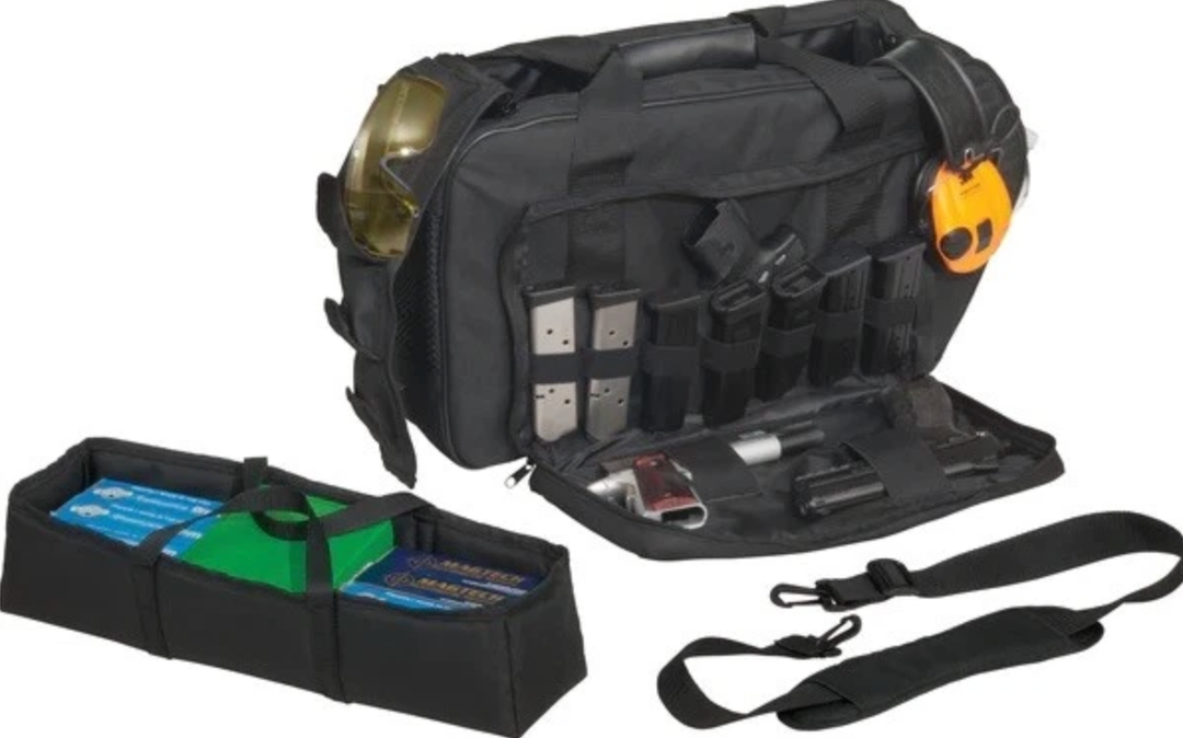 Hopnel Range Bag Carry Storage Tactical Mounting System Water Resist (Black)
