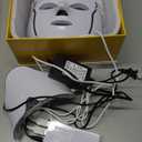 Red Light Mask for Face, 7 Custom Modes with Infrared, 850nm Infrared & Red Light Masks, Portable with Timer for Home Use