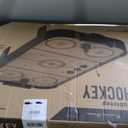 GoSports 40 Inch Table Top Air Hockey Game for Kids - Oak