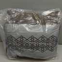 Madison Park Princeton Cozy Comforter Set - Luxurious Jaquard Traditional Damask Design, All Season Down Alternative Bedding with Matching Shams, Decorative Pillow, King(104"x92"), Blue 7 Piece