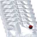 Zonon 6 Pieces Alcohol Pouches Purse Refill Bags Refill Bladders Reusable Refillable Wine Replacement Liquor Drink Storage Pouch for Adults Alcohol for Cools, Purse, Holders, Carriers(1.5 L)