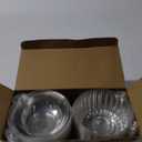 HANSGO 50PCS Individual Cupcake Containers, Single Clear Cupcake Boxes Cupcake Holders Individual Cupcake Carriers with Dome Lids for Cupcake Muffin Parties