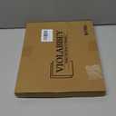 VIOLABBEY 8x10 Picture Frame Gold,Vintage Rustic Photo Frame with Distressed Finish for Home or Office Decor, Tabletop or Wall Display, Fits 8x10 Photos