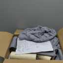 YUNIQUE Cat Tree with Cat Condo and Big Hammock, Grey