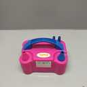 Electric Balloon Pump, Portable 2 Modes Balloon Blower Machine with 14 Balloon Arch Kits, Air Pump for Balloon, Balloon Inflator for Party Decoration (Rose red)