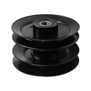 756-1202 Double Pulley Assembly with Bearings Compatible with MTD 756-1202 42 Decks Garden Tractor LT16, LT165, LT18, LT185 Replaces 756-0638 956-0638
