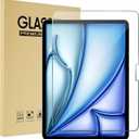 ProCase 1 Pack Screen Protector for iPad Air 11 Inch (M3) 2025/ (M2) 2024, Tempered Glass Film Guard for iPad Air 7th/6th Generation Accessories -Clear