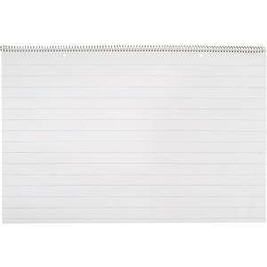 School Smart Chart Tablet, 24 x 16 Inches, 1 Inch Rule, 25 Sheets