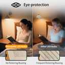 A19 LED Light Bulb, 60W Equivalent, Efficient 9W, 7 Year, 800 Lumens, Non-Dimmable, 2700K, Daylight White - 6 Pack