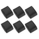 uxcell 6Pcs Bracelet Watch Pillow PU Leather Jewelry Display Pillows for Watch Box Bangle Cushions Display Storage (2.95" x 2.09" x 1.77", Black)