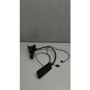 Clip on Light,9 Brightness+5 Color Rechargeable Desk Lamp,4000mAh Battery Operated Lights,450 Lumen 48 LED Desk Lamp with Clamp Light,Cordless Reading Lamps for Bed/Headboard/Bedside Table (Black)