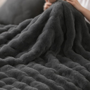 Heated Throw With Digital Controller, 50x60 Gray