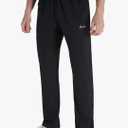 clothin Mens Workout Athletic Pants Elastic-Waist Drawstring Pants for Sport Exercise Travel,Quick-Dry,Stretchy XL