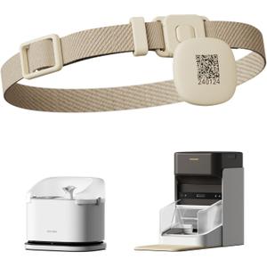 PETLIBRO RFID Collar Tag for Smart App Monitoring Cat Water Fountain PLWF305 and One RFID Automatic Cat Feeder PLAF301, Lightweight and Compact Tag with Snap Release Design