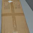 Walnut Solid Wood Bench, 47.3" L  Narrow Mid-Century Wooden Bench for Entryway, Kitchen, Dining, Bedroom & Shoe Storage