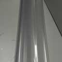 Clear PVC Table Cover Protector 36x56 inchs / 90x143 cm, 2 (mm) Thickness Translucent Frosted, Plastic Table Cover, Dining Waterproof PVC Clear Table Cover Protector, Writing Desk Protector Mat