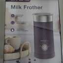 SIMPLETASTE Milk Frother, 4-in-1 Electric Milk Steamer, Automatic Warm and Cold Foam Maker and Milk Warmer for Latte, Cappuccinos, Macchiato (Blue)