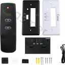 Primary Fireplace Remote Control.for Standard Millivolt Gas Valves.Fit for skytech Napoleon heatilator Empire Mendota monessen Acumen Regency ect fireplaces,NOT OEM No Battery (Gray)