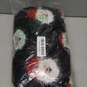 Ugly Christmas Sweater Women Funny Santa Xmas Cute Snowflake Holiday Party Knitted Pullover Tops (Black-XL)