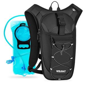 Hydration Backpack with Leak Proof Water Bladder, Lightweight Hydro Water Daypack for Rave, Cycling, Running, Hiking, Climbing