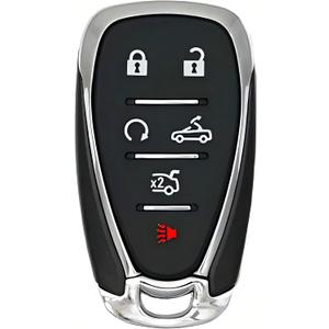 Smart Key for Chevrolet Camaro 2016-2025, Alliskeys 6-Buttons Proximity Remote Control Key Fob Replacement for Chevy Camaro 2016-2025 HYA4EA HYQ4ES