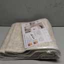 Rug Runners for Hallways Non Slip - 2x8 Runner Rug for Bedroom, Washable Runner with Rubber Backing, Soft Low-Pile Carpet for Kitchen, Laundry, Bathroom (2'x8', Beige/Ivory)