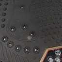 EILISON FITABS 3D Vibration Plate Exercise Machine with Seat - Ocsillation, Pulsation + Vibration Platform, Push Up | Vibration Machine for Lymphatic Drainage, Weight Loss, Recovery (Fitpro Brown)