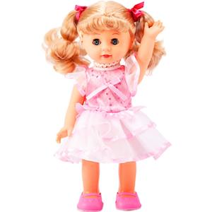 POCO DIVO Princess Walking Doll 12" Interactive Vinyl Toy Baby Sonic Control Cuddly Girl Singing Talking Blonde Fashion Beauty with Blinking Eyes