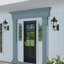 Livex Lighting 7856-14 Oxford 3-Light Outdoor Wall Lantern, 22" x 11" x 22", Black