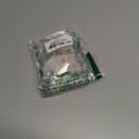 Fstrend Gold Elastic Rhinestone headbands Sparkly Crystal Braid Head Chain for Women (Orange)