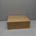 HBlife Cake Stand with Lid (16.5"), Multifunctional Cake Stand with Acrylic Dome, Rectangular Bamboo 2-in-1 Cake Plate Display Stand with Cover for Baking Gifts, Birthday Kitchen Parties, Weddings