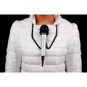 Free Hand Microphone Holder for Musician, Mc, Magicians & Clowns