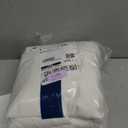 Bedsure Linen Sheets - Queen Size Bed, Blend from Linen Cotton Bedsheets, Breathable Cotton Bedsheets, Gifts for All Seasons, 4 Pieces, Pure White