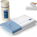 Memory Foam Pillow for Sleeping, Cooling & Adaptive Bed Pillow for Neck Pain Relief & Pressure Relief, Suitable for, Side Lying and Supine Position,Comes with Breathable Pillowcase