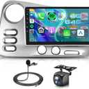 4G+64G Android Stereo for Toyota Matrix 2003-2004/ Pontiac Vibe 2003-2008, 9 Inch Touch Screen Head Unit, Driauto Car Radio with Wireless Carplay Android Auto GPS WiFi DSP Bluetooth FM RDS Backup Cam