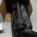 50 Inch Metal Wig Stand, Adjustable Wig Head Stand, Mannequin Head Stand for Cosmetology Hairdressing, Wig Stand Tripod with Tool Tray (Black, Mannequin Head Not Included)