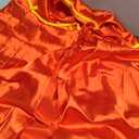 HLENOK Mexican Wrestler Costume Adult Men Cape with Mask Crazy Priest Red Long Cloak Halloween Party Cosplay Outfits (Large)