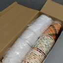 Irenare Thanksgiving Disposable Coffee Cups with Lids 16 oz Fall Maple Leaves Paper Coffee Cups Thanksgiving Party Supplies for Office Home Tea Autumn Harvest Party