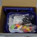 Kitchen Set for Toddler with Sound and LightPretend Cooking Food Set,Kids Kitchen PlaysetPlay Sink with Running Water and Electronic Induction StoveKitchen Accessories (Lyons Blue Kitchen)