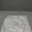 MRJ Polyester Tablecloths for Rectangle Tables 70 X 120 Inch White Washable Table Clothes for Cafe Camping Housewarming