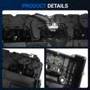 Autoround Engine Valve Cover Fit for BMW 2007-2013 - X5, X3, Z4, 128i, 130i, 323i, 328i, 328i xDrive, 328xi, 525i, 528i, 528i xDrive, 528xi, 530i, 2.5L 3.0L L6, Replace# 11127552281