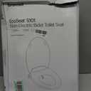 Brondell Bidet Toilet Seat Non-Electric Swash Seat, Fits Round Toilets, White Dual Nozzle System, Ambient Water Temperature Bidet with Easy Installation