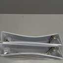 Samsill 1.5 Inch 3 Ring Binders, Made in USA, Economy Round Ring, Clear View Cover, 325 Sheet Capacity - for School, Home, Office - White, 4 Pack