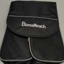 All Terrain Steerable Knee Scooter Crutch AlternativeDeluxe Medical Scooter Double Handbrake,for Adults Injured Ankle & Foot Recovery Scooter in Black