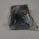 Single Serve One Cup Coffee Maker, for K Cups and Grounds, Mini Coffee Maker with Portable Handle, 6 to 12 Oz Brew Size, for Travel, Camping, Office, RV and Dorm, 120V, Black and Gold