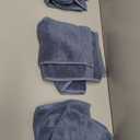 Ozdilek 4-Piece 16x30 Hand Towels 575 GSM  100% Turkish Cotton, Luxury Soft, Quick Dry & Absorbent, Fade-Resistant, Comfortable Cotton Towel (Ocean Blue)