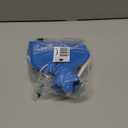 Enema Bag Kit with 5ft Hose Coffee Enemas at Home Water Shower Douche Colon Detox Cleanse Kit with Tubing, Tips, Clamp and Hook (Blue, 2 L)